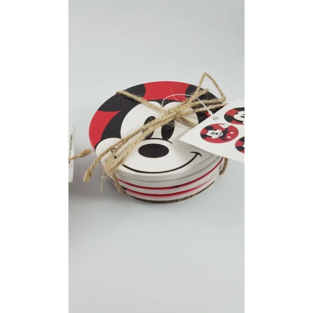 8 Disney Mickey Mouse Coasters 2x Sets of 4 - New with Tags
